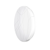 LED Світильник настінно-стельовий 24W 5000К 220V Криві лінії TLCL-245CL Titanum, фото 3