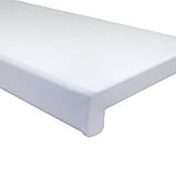 Підвіконня пластикове глянець білий пряме Crystalit, фото 2