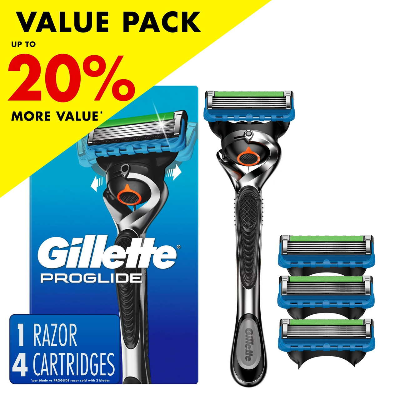 Бритва Gillette ProGlide Razor for Men з змінними касетами