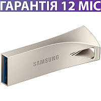 Флешка 128 ГБ USB 3.1 Samsung Bar Plus, металлическая, usb флеш накопитель самсунг