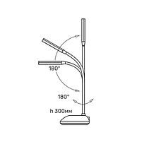Лампа настільна LED 7W 3000-6500К з акумулятором USB рожевий TLTF-022P Titanum, фото 4