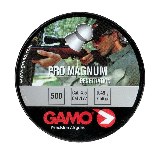 Кулі Gamo Pro Magnum 4.5 мм, 0.49 р, 500шт