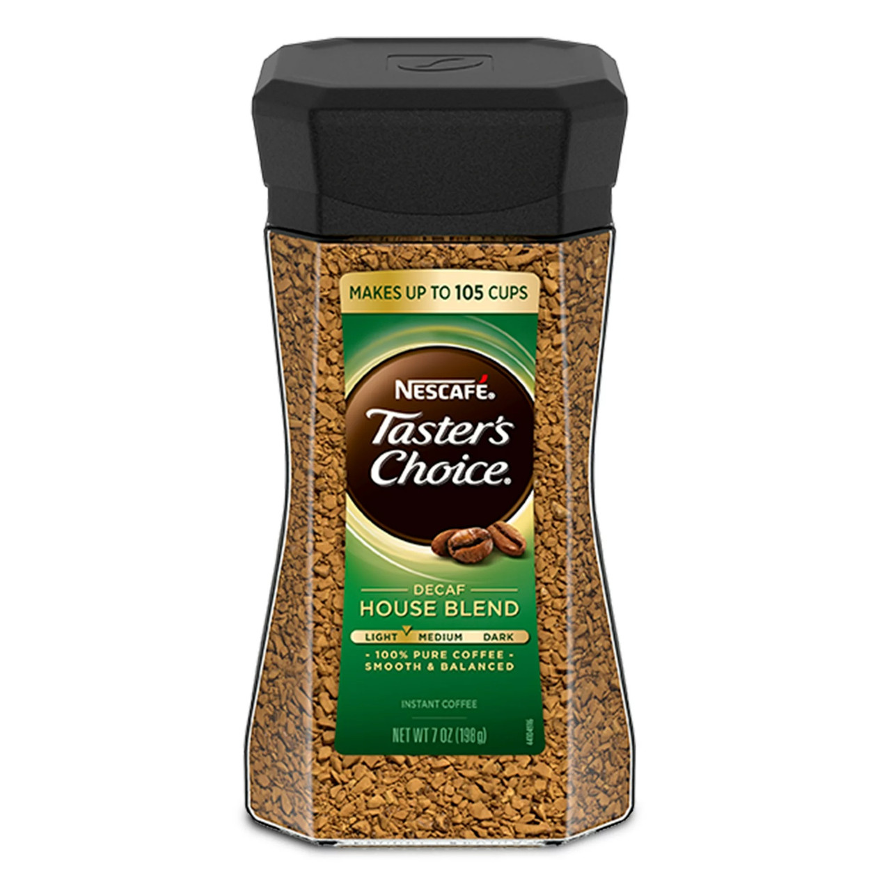 Розчинна кава Nescafé Decaf Taster's Choice Light Medium Roast без кофеїну 198 г
