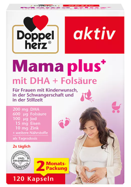 Doppelherz Aktiv Mama plus+ (120 капсул)