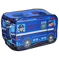 Детская игровая палатка полицейская машина / Палатка автобус Police