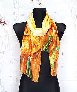 Шарф весняний шифоновий тонкий легкий Флоренсита