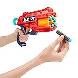 Скорострільний бластер Комбо Набір Х-шот Zuru X-Shot Excel Reflex 6 Blaster Double 2pk 36404-2022 Оригінал, фото 3