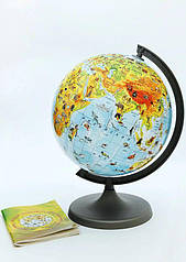 Глобус настільний Зоологічний без підсвічування російською мовою підтримує Multi Globe 220 мм Glowala 540293