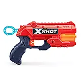 Скорострільний бластер Комбо Набір Х-шот Zuru X-Shot Excel Reflex 6 Blaster Double 2pk 36404-2022 Оригінал, фото 5