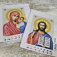 Заготовки для вишивки Вінчальна пара ікон (Барвиста Вишиванка ТО-043, ТО-044)