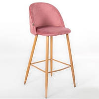 Барный стул Bellini бук / pink ТМ AMF