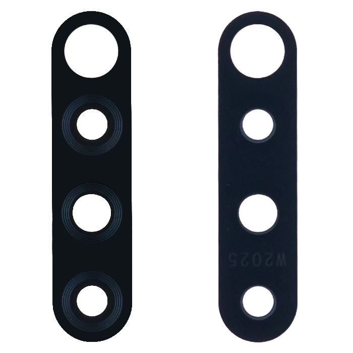 Скло камери для Tecno Spark 4 (KC2) чорне, фото 1