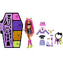 Монстр Хай Клодін Вульф Лялька Monster High Skulltimate Secrets Dress-Up Locker Clawdeen Wolf HKY61, фото 4