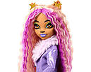 Монстр Хай Клодін Вульф Лялька Monster High Skulltimate Secrets Dress-Up Locker Clawdeen Wolf HKY61, фото 7