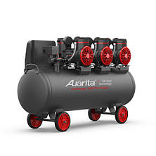 Компресор безоливний поршневий 100 л, 3*1,45 кВт, 220 В AUARITA 2-1450X3F100-220, фото 3