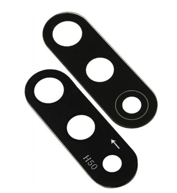 Скло камери для Vivo Y11 2019, Y12, Y15, Y17, Y3, U3x чорне, фото 1