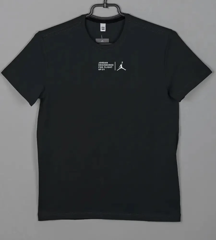 Футболка 100% Х/Б юніор Jordan 4328п (Уп.4шт XS, S), Чорний