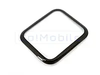 Стекло защитное для Apple Watch 49mm (0,2 мм, 3D) черное Flexible Glass (пленка Polycarbone)
