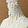 Вінтажний мереживний Чокер у стилі CottageCore "Eleanora" з перлинами — білий Aushal Jewellery, фото 5