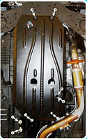 Захист КПП INFINITI Q50 (2013+) з металевою накладкою на підрамнику