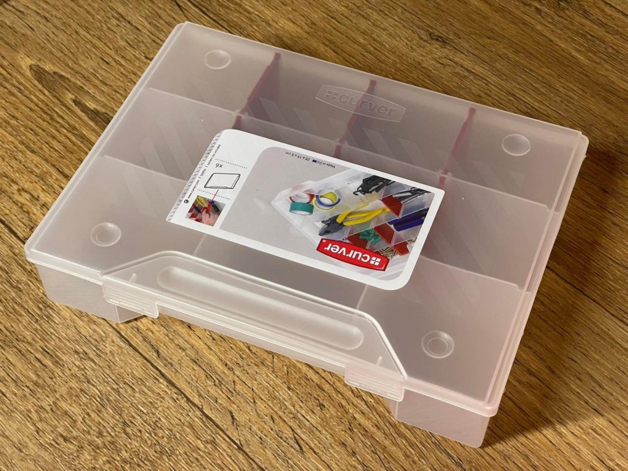Органайзер футляр для дрібниць Curver (Курвер) (02921) Прозорий - фото 1 - id-p59739860