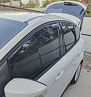 Дефлектори вікон (вставні!) вітровики Ford C-Max II 2010 - 4шт., HEKO, 15292
