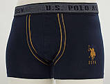 Набір чоловічих трусів 2шт боксери фірми POLO 80108, фото 4