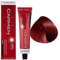 Крем-краска для волос 6/6 Красный темно-русый Carmen Coloration Creme Eugene Perma, 60 мл