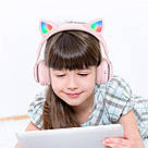 Наушники Bluetooth W39 Cat Ear УШКИ, фото 6