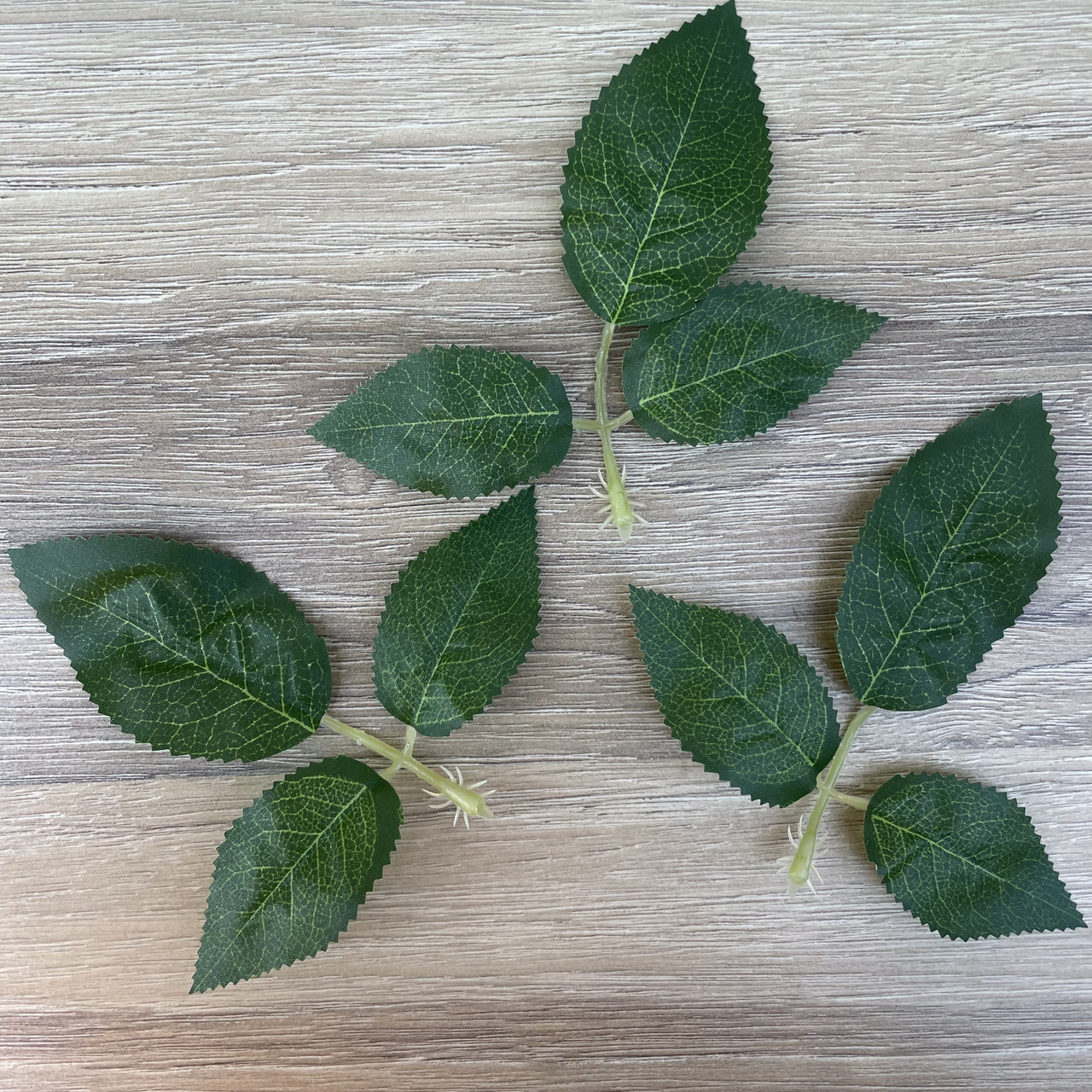 Лист троянда 3-ка великий, 10 см (50/шт), фото 1