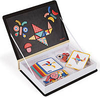 Магнитная игра геометрические фигуры для детей, Janod