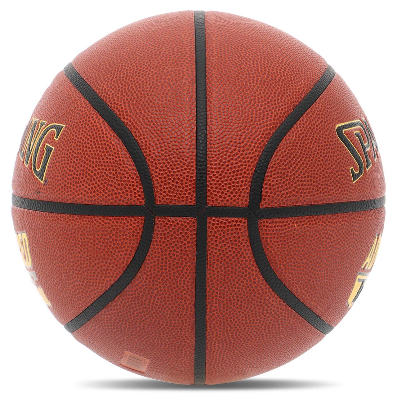 Мяч баскетбольный PU SPALDING ADVANCED TF CONTROL 76870Y №7 коричневый - фото 3 - id-p1899291146