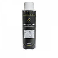 Жидкость для снятия гель-лака F.O.X Gel remover 500мл.