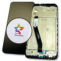 Дисплей Xiaomi RedMi 9 Prime M2004J19G M2004J19C з тачскрином і рамкою, чорний | модуль