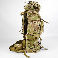 Тактический штурмовой рюкзак 80л ВСУ Мультикам Армейский модульный рюкзак для военнослужащих с Молли frc