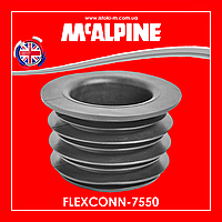 Редукція каналізаційна гумова 75х50 мм чорна FLEXCONN-7550 McAlpine