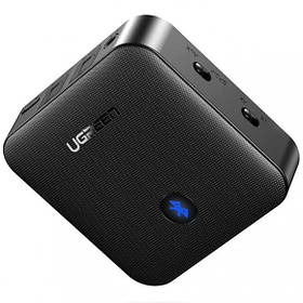 Bluetooth аудіо-адаптер UGREEN CM144 Bluetooth Audio Receiver HD 5.0 (LY) 3.5mm+optical fiber(70158)