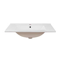 Раковина Qtap Albatross E 700х460х180 White з донним клапаном QT01119070EW, фото 3