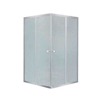 Душова кабіна Lidz Wawel SC90x90.SAT.LOW.FR, скло Frost 4 мм без піддону, фото 2