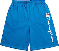5X Balboa Blue Champion Mens Big and Tall Shorts, Спортивные повседневные легкие шорты из джерси