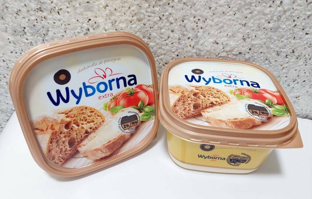 Маргарин Бутербродный 40% Wyborna Extra 500 г Польша (5 шт/1 ящ) - фото 2 - id-p1899401428