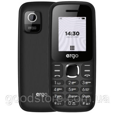 Мобільний телефон Ergo B184 Black