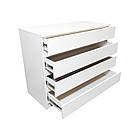 Великий комод з висувними шухлядами (БІЛИЙ), фото 3