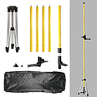 Розпірна штанга-штатив Laser Pro (Huepar) для лазерного рівня 3.7 м, фото 2