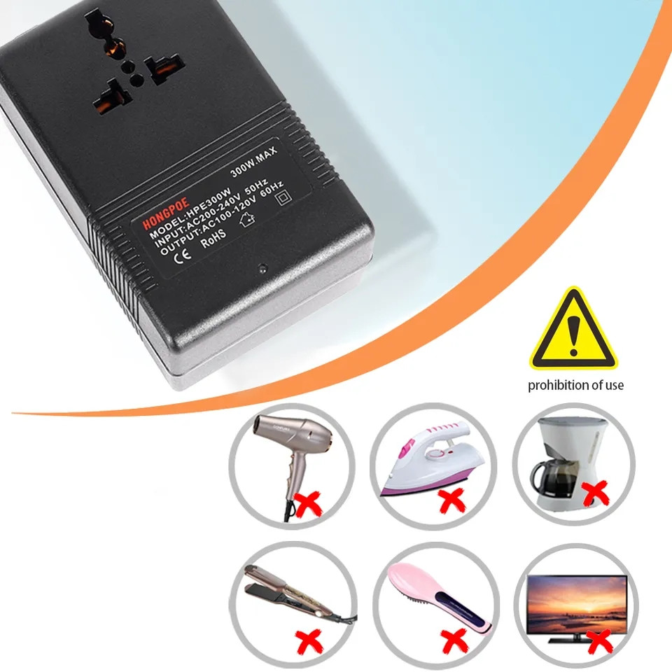 Купить Понижающий преобразователь напряжения с 220 на 110 вольт до 300 ...