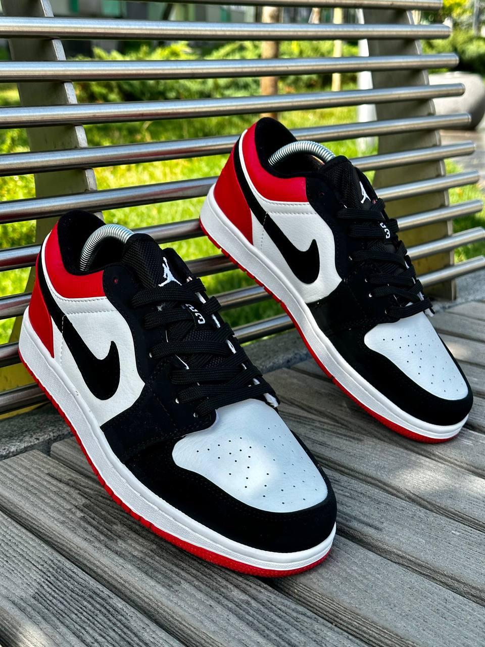 Чоловічі кросівки Nike Air Jordan 1 low, чоловічі стильні кросівки під джинси, чоловічі кросівки Найк