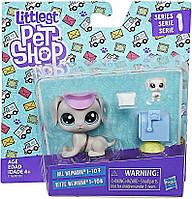 Ігровий набір Hasbro Littlest Pet Shop Weimarans Два пети (B9358_C1168) Собачки Ваймаран