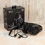 Навушники для ПК — ігрова гарнітура ONIKUMA K10 Gaming з підсвіткою чорна, фото 5