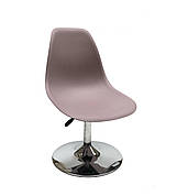 Стілець поворотний на одній ніжці регульований Nik CH-Base Onder Mebli, колір пурпурний 66