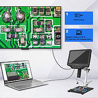 Цифровий мікроскоп Andonstar AD409PRO ES Aodstno-r6m-aon4n ADL 4059PVRO 300X HDMI, фото 9